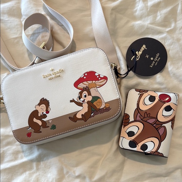kate spade Handbags - Kate Spade Disney Crossbody Bag and Wallet Set